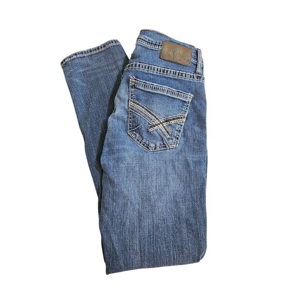 BKE Mason Men’s Jeans 32x32 Straight Leg Medium Wash ABP1957 Cotton Blend - Picture 1 of 4